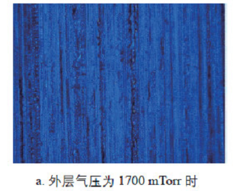 外层气压为1400时